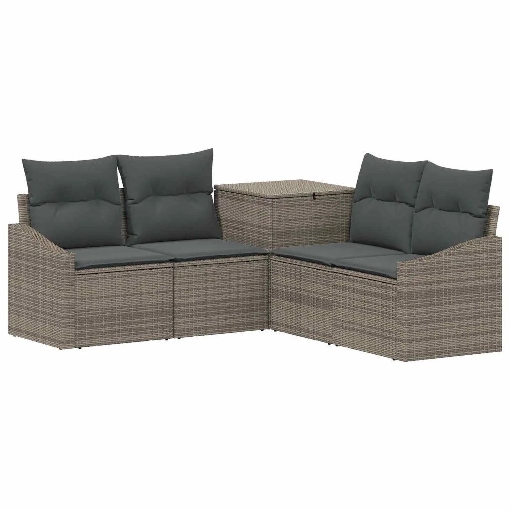 Set di divani 5 pz Grigio e Grigio Scuro 3447820