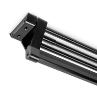 Appendiabiti Estraibile 35 cm in Alluminio e Plastica Emuca Nero