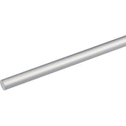 PROFILO TUBO PIENO ARCANSAS - ALLUM ARGENTO MM  8 H.CM 100- 5 pezzi