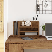 Organizzatore da scrivania Rovere Vecchio 44.5x24x25 cm Legno Ingenerizzato
