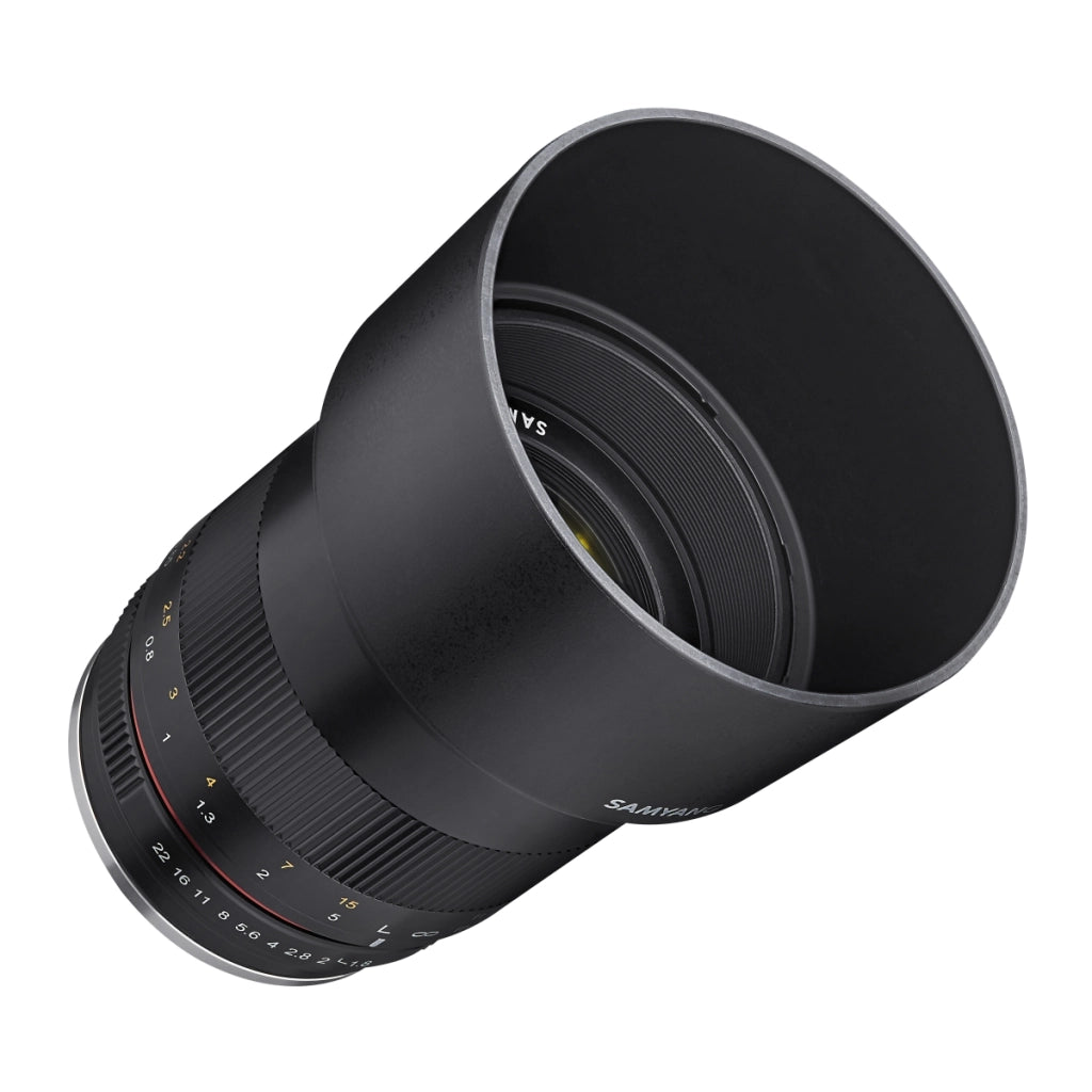 MF 85mm F1.8 ED UMC CS Sony E - obiettivo manuale con lunghezza focale fissa di 85mm per fotocamere mirrorless APS-C con innesto Sony E, filettatura del filtro da 62mm