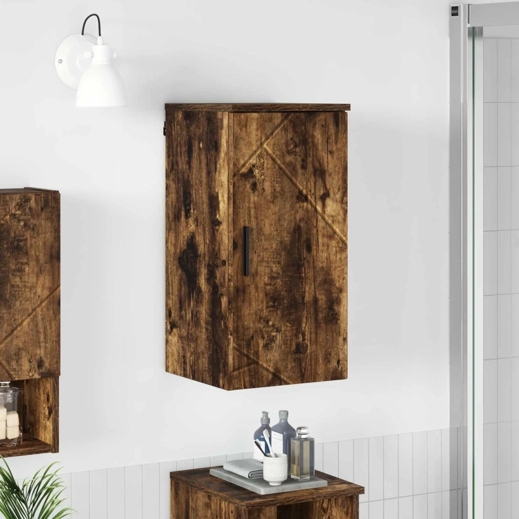 Mobile da Bagno con archiviazione Rovere fumé 30 x 31,5 x 61 cm 883349