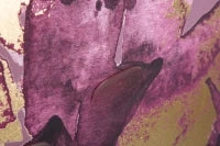Stampa Dipinta Dark Leaves cm 80X3X120