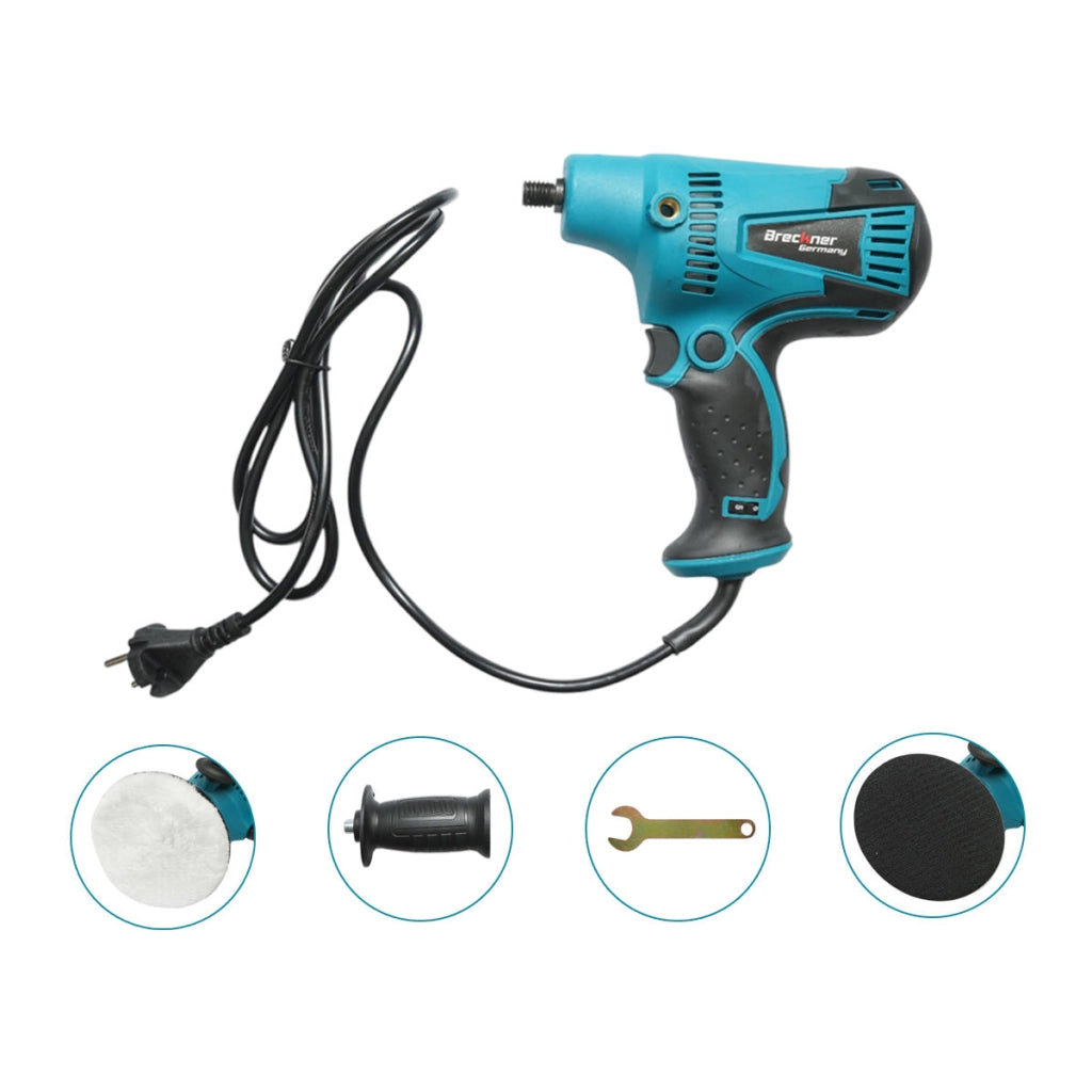 Lucidatrice e levigatrice da 800W, 220V, disco da 125mm, 6 velocità, 4500 giri/min Breckner Germany