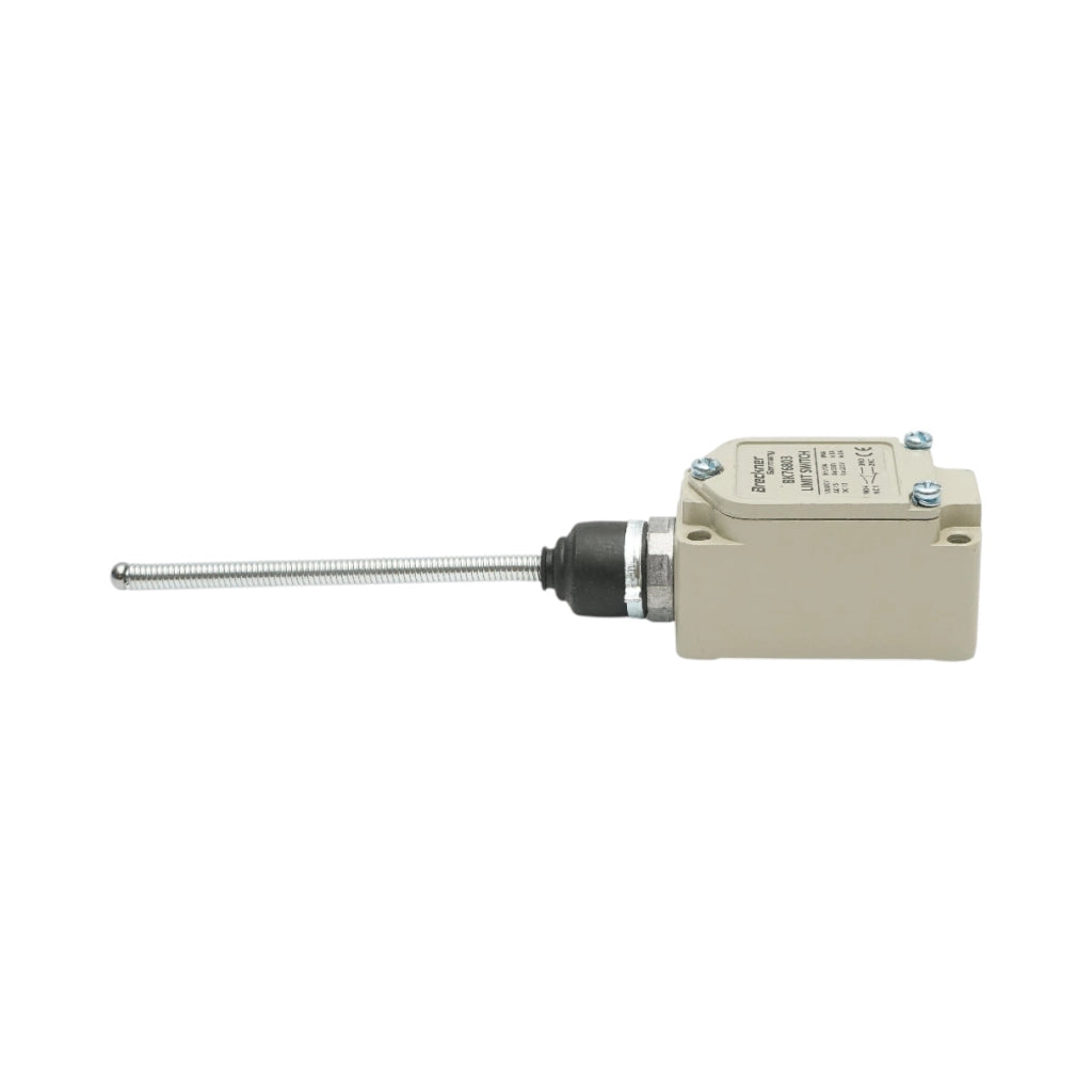 Interruttore di fine corsa con asta a molla – 380V / 1NO + 1NC / IP66 Breckner Germany
