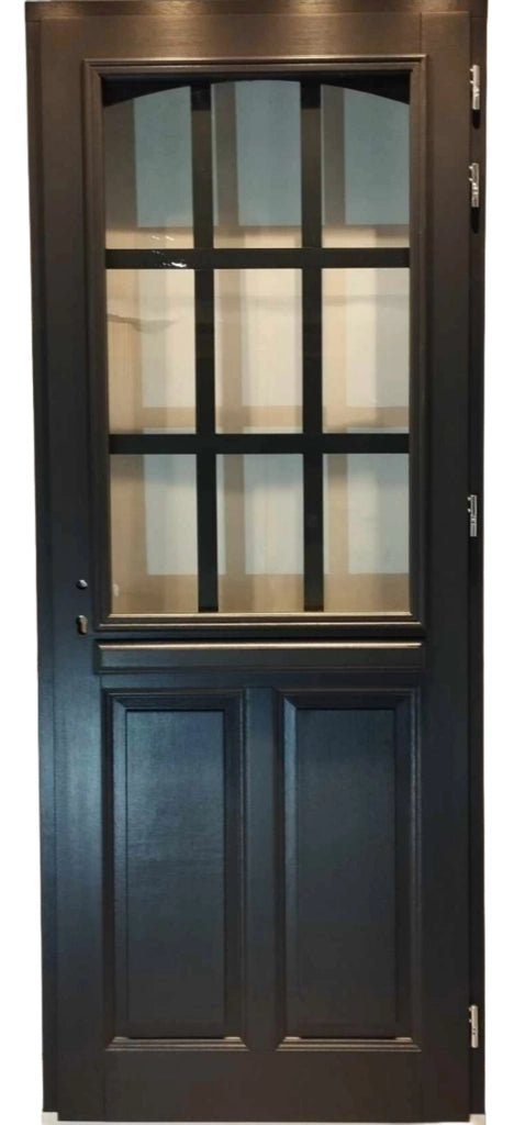 Porta d'ingresso in legno Exo modello 'alexa' 215X90 a sinistra senza maniglia