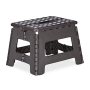 Sgabello pieghevole portatile M 120 kg nero 13_0002800