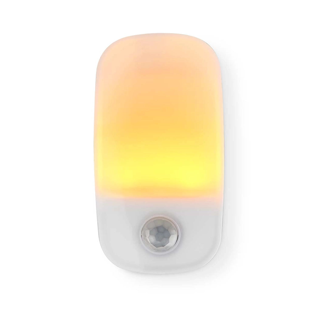 Luce notturna a LED con sensore di movimento e giorno/notte automatico Bianco Nedis