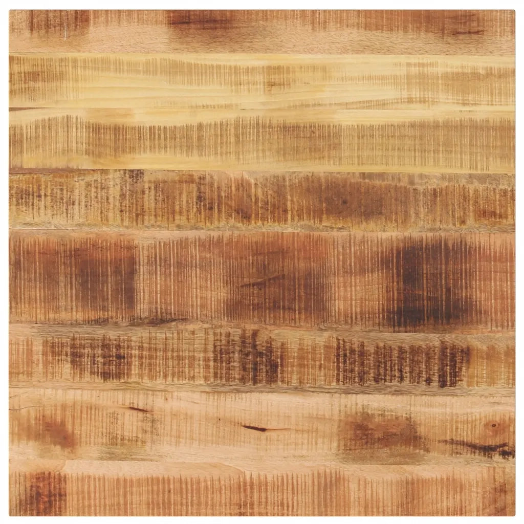 Piano per Tavolo 70x70x1,5 cm Quadrato Legno di Mango Grezzo 371340