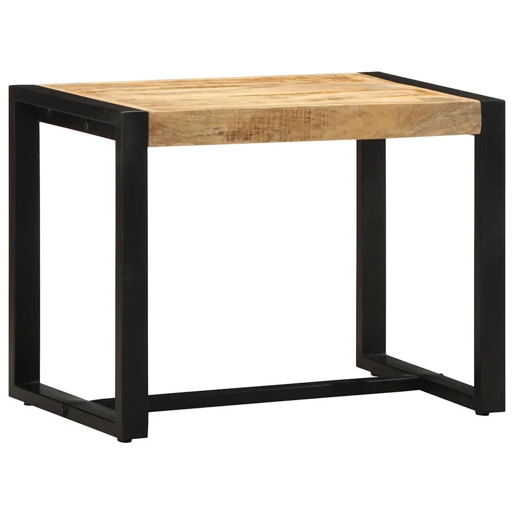 Panca 60x35x45 cm in Legno Massello di Mango Grezzo 4015977