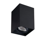 Faretto a soffitto quadrato nero GU10 10W Kanlux 25476