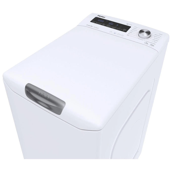 Haier Lavatrice Carica dall'alto 7 Kg 1400 RPM Wi-Fi Bluetooth Bianca