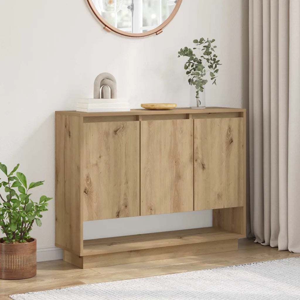 Credenza-Buffet-Armadio da cucina Rovere artigianale 97 x 29 x 75 cm Legno multistrato