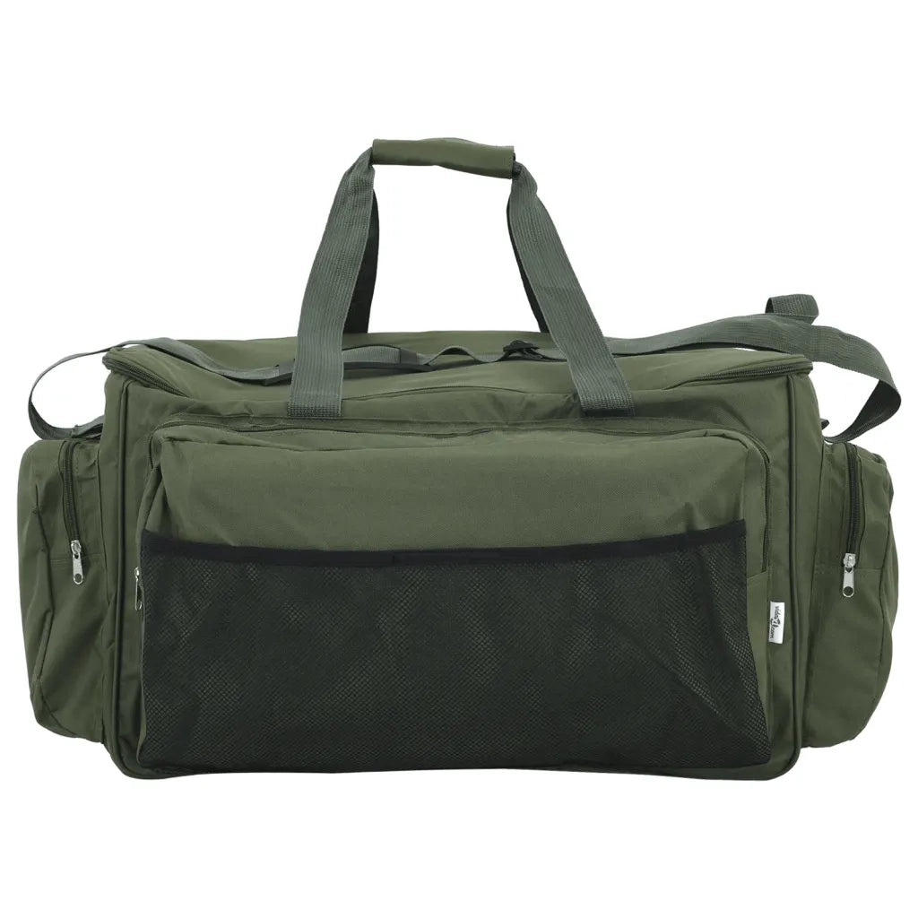 Borsa da Pesca Impermeabile Verde Scuro in Tessuto Oxford CFW3833427