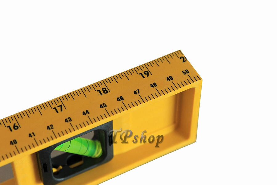 LIVELLA METRICA A BOLLA MILLIMETRATA 3 FIALE BOLLE EDILIZIA PRO. 30 40 50 60 CM 50 Cm