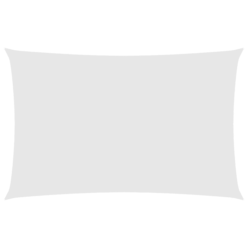 Vela Ombreggiante-Parasole a vela Oxford Rettangolare 2,5x5 m Bianco