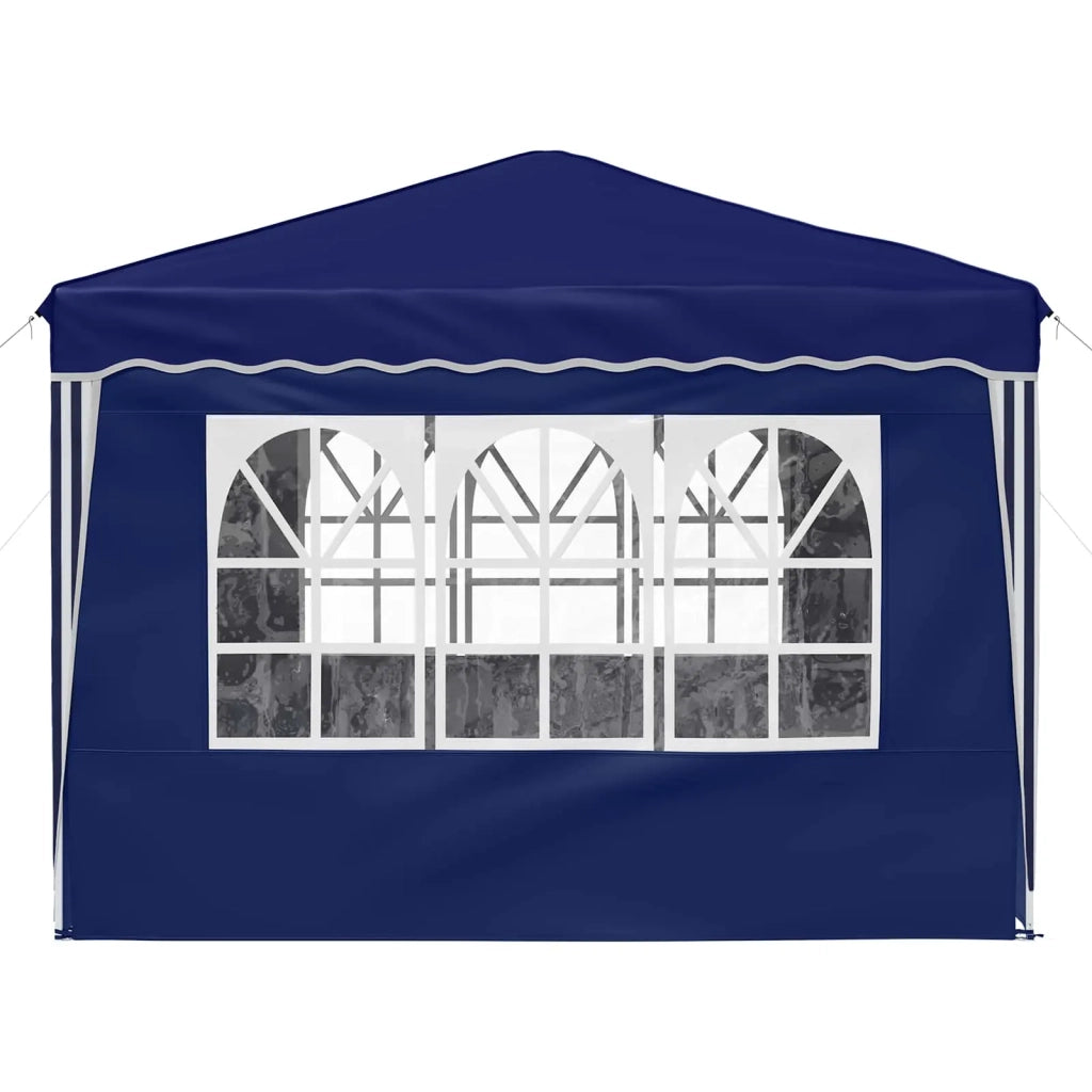 Tenda per feste a pop-up 288 x 288 x 245 cm Blu Tessuto Oxford