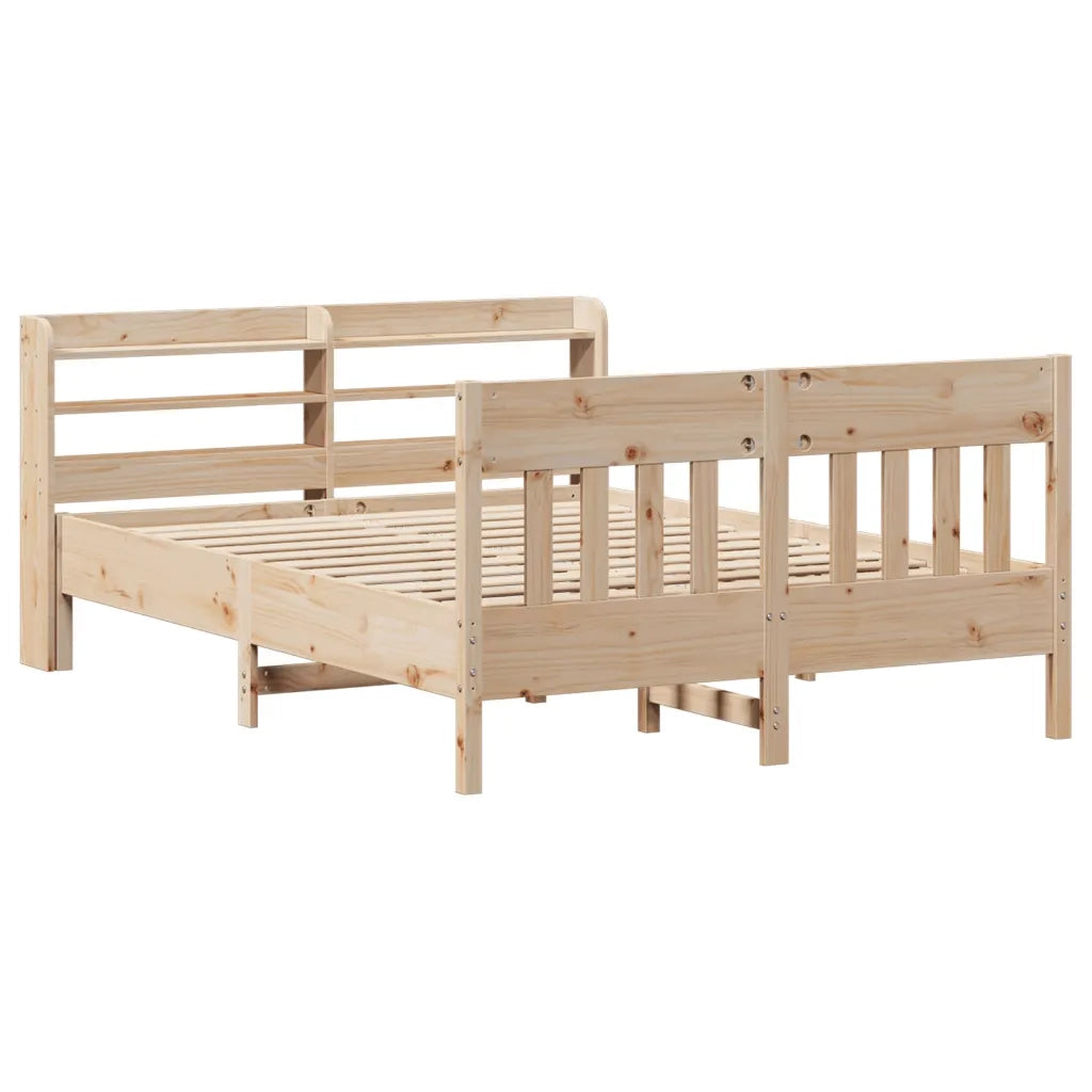 vidaXL Letto senza Materasso 120x200 cm in Legno Massello di Pino