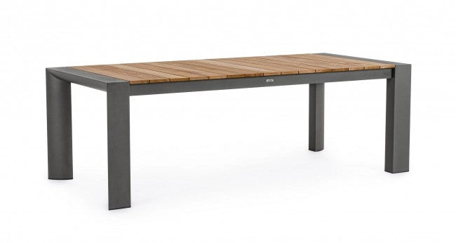 Tavolo Allungabile da Giardino 228-294x100x75h cm Cameron Antracite