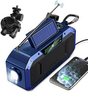 Radio a Batterie per Emergenze - Radio a Innesco - Radio di Emergenza - Radio a Innesco Solare