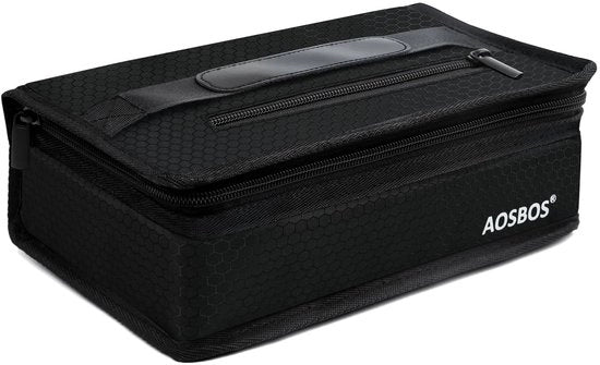 Mini Tas Insolata per Viaggio, Borsa di Caffè per Uomo, Borsa di Caffè per Donna, Borsa di Caffè Insolata, 3,5L, Nero con Smalto Grigio Scuro