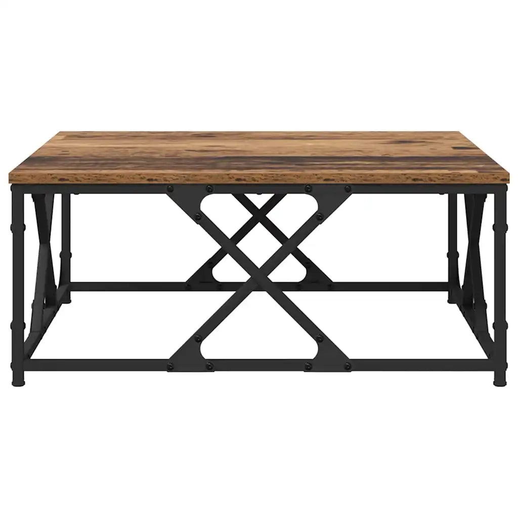 Tavolino da salotto Legno vecchio 70 x 70 x 30 cm