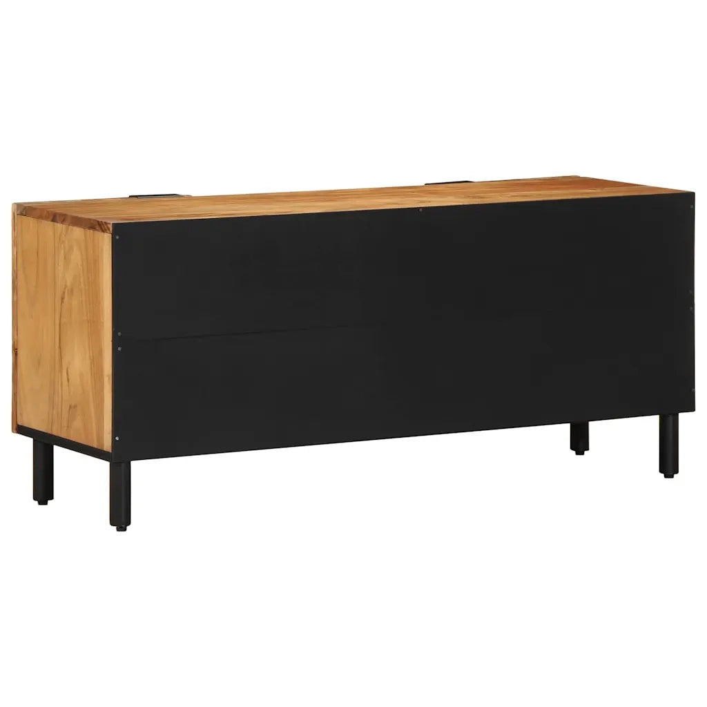 Mobile TV con porta-Credenza per TV Legno di Acacia Massello 105 x 33,5 x 46 cm