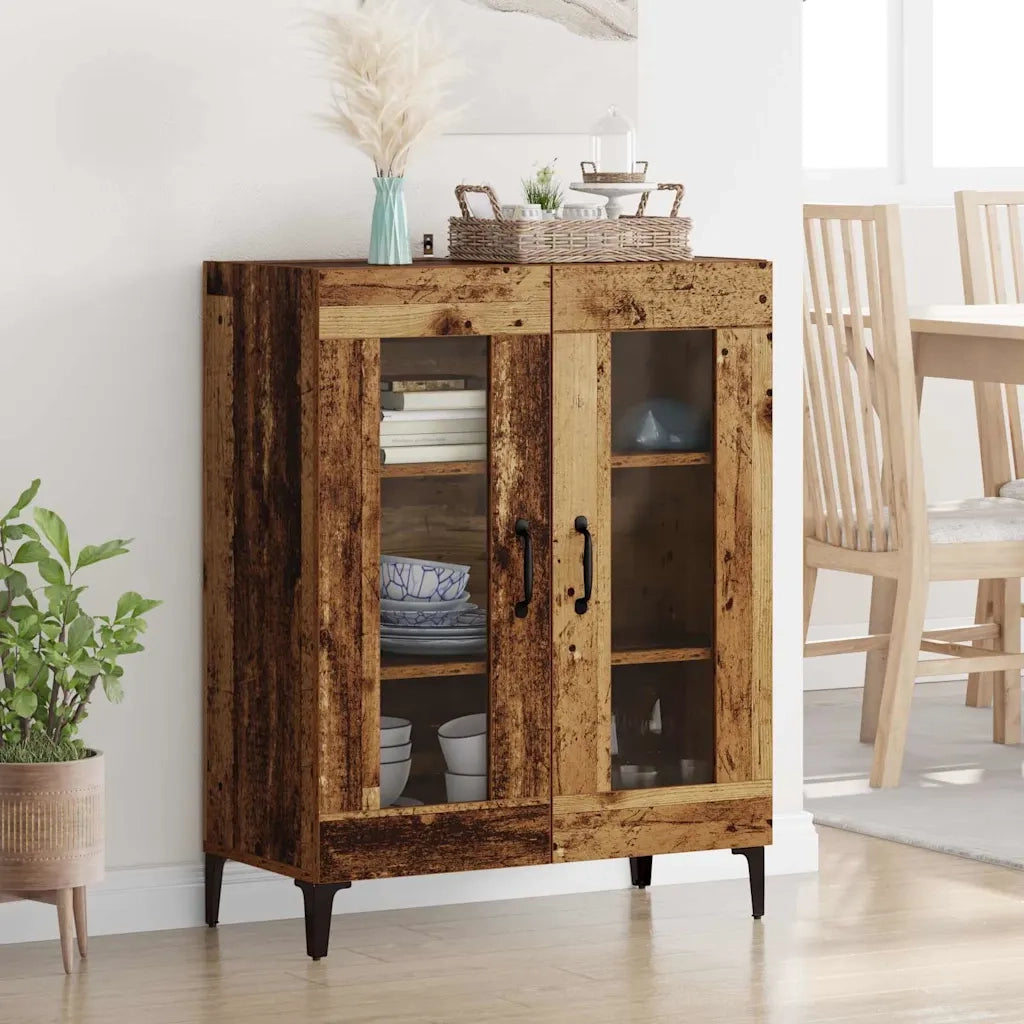 Credenza Legno vecchio 69,5 x 34 x 90 cm 880824
