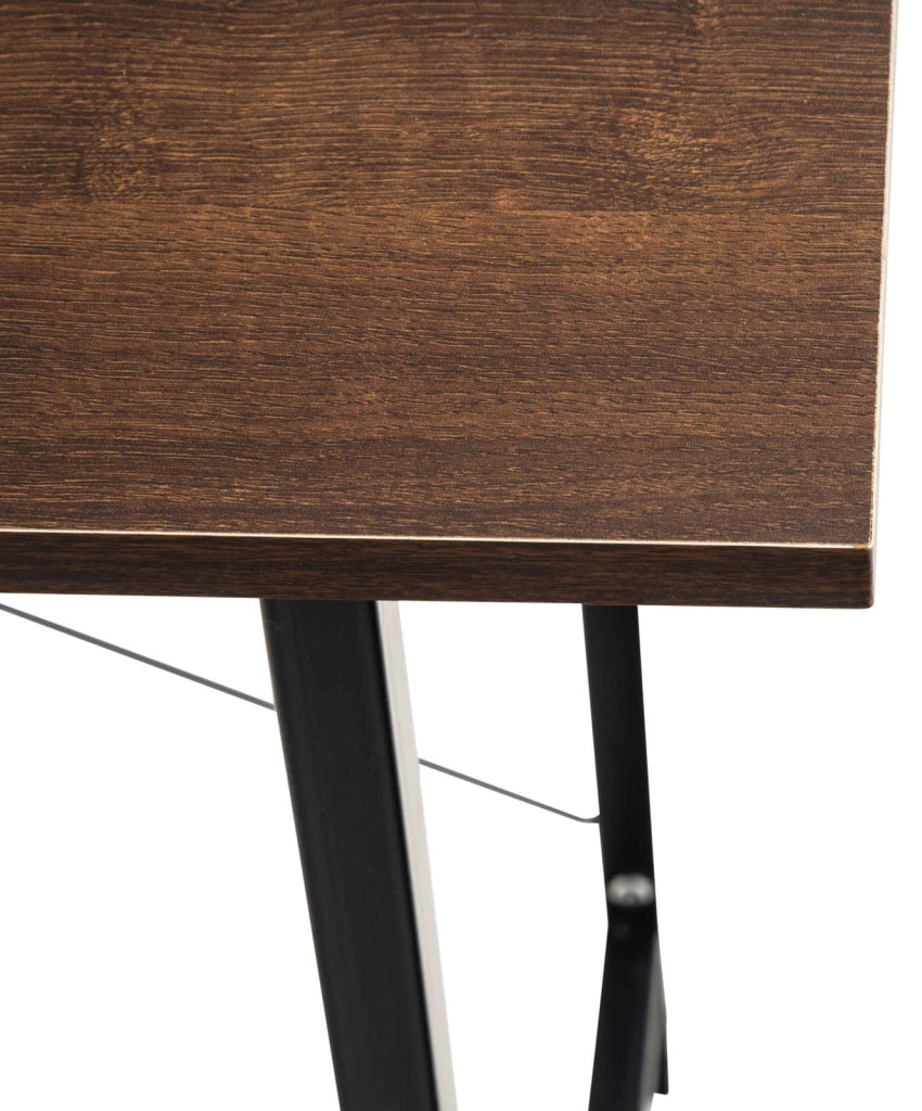 Scrittoio Poe design industriale Noce