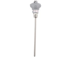 Sensore di temperatura acquieggiabile - 1/2'' dado a vite - Acciaio inossidabile - Campo di misura -200 a 420 gradi - Installazione facile - Alta qualità - Sonde di temperatura