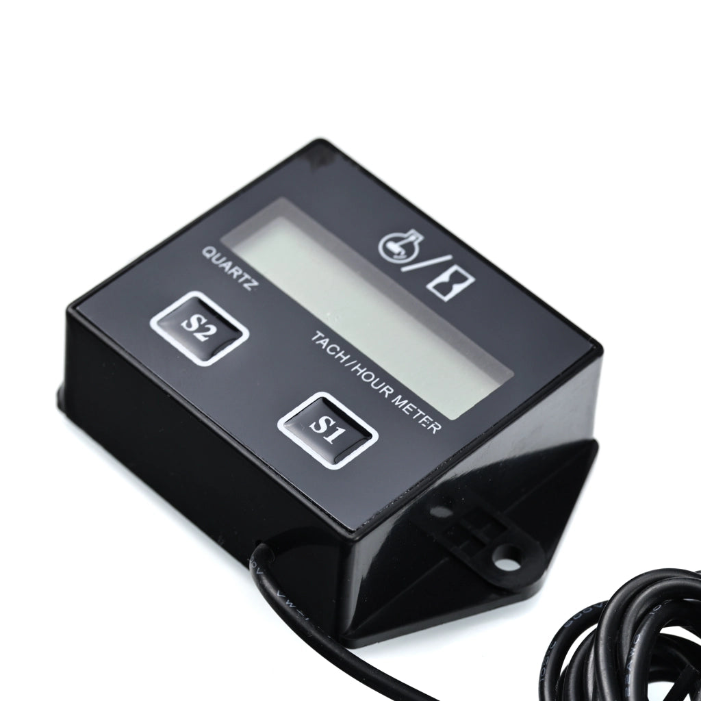 Contatore Ore Motore Elettronico – Resistente all'Acqua e agli Urti | IP65, Max 85°C, 9999,9 h