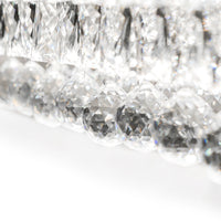 Lampada Da Soffitto Cristallo Led 102w Telecomando App417-cp