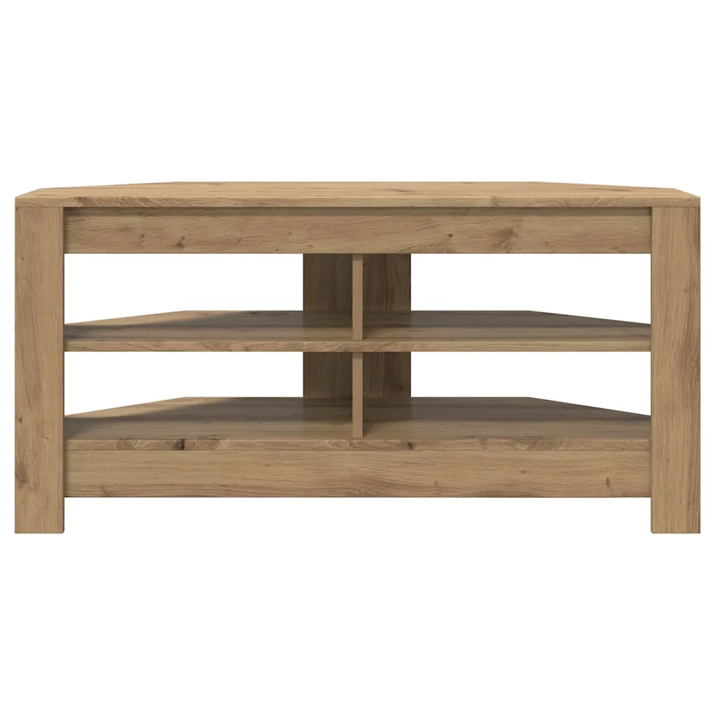 Mobile TV Angolare-Credenza per TV-Console TV Rovere artigianale 102 x 40,5 x 45 cm