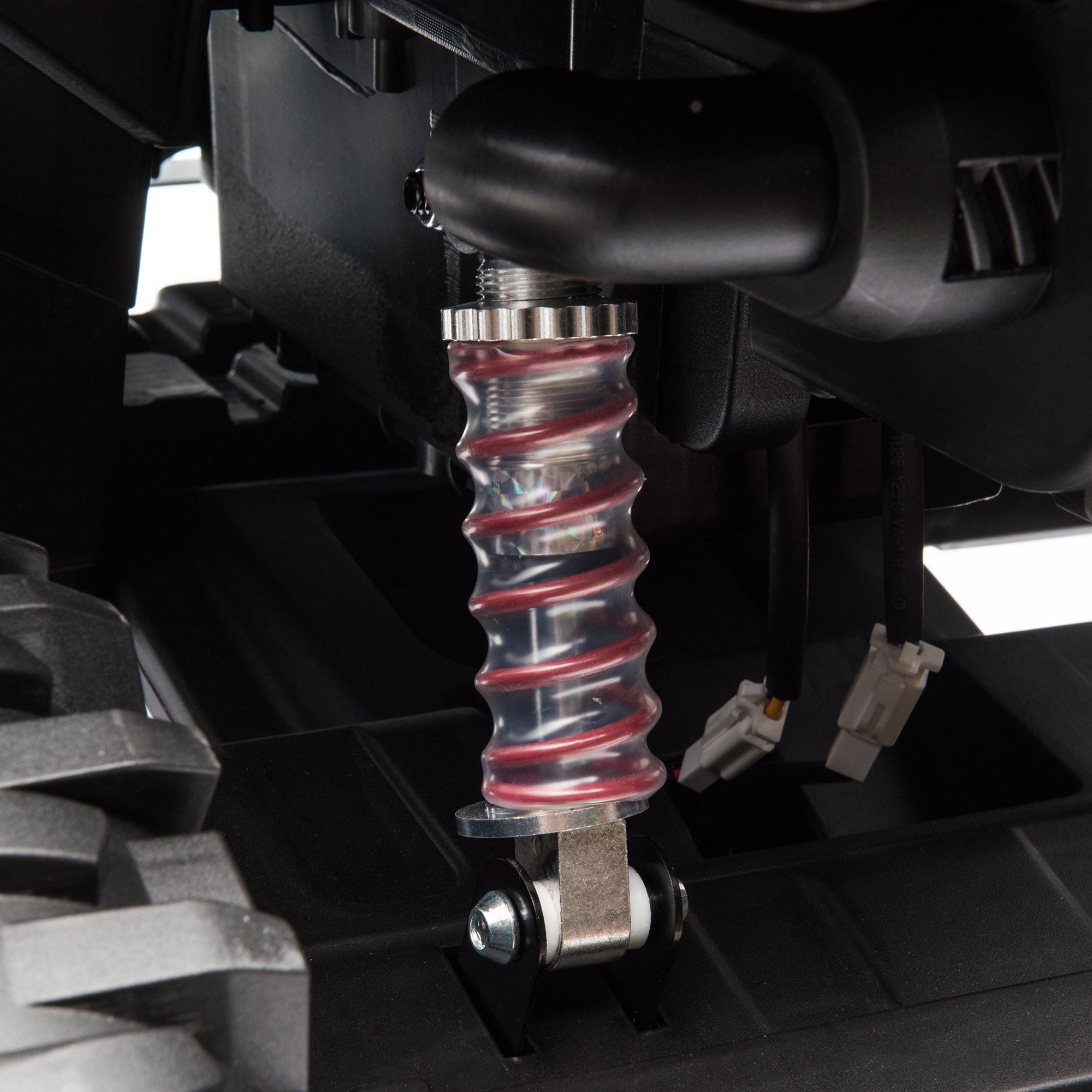 Quad per Bambini Elettrico 12V con Fari e Batteria Ricaricabile, Età 3-5 Anni, 100x65x73cm, Rosso