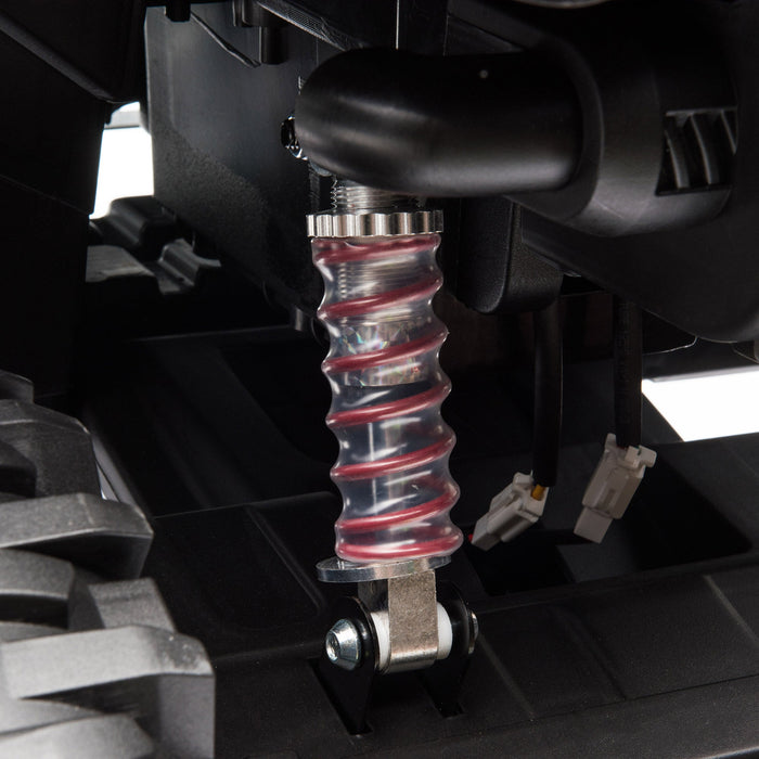 Quad per Bambini Elettrico 12V con Fari e Batteria Ricaricabile, Età 3-5 Anni, 100x65x73cm, Rosso