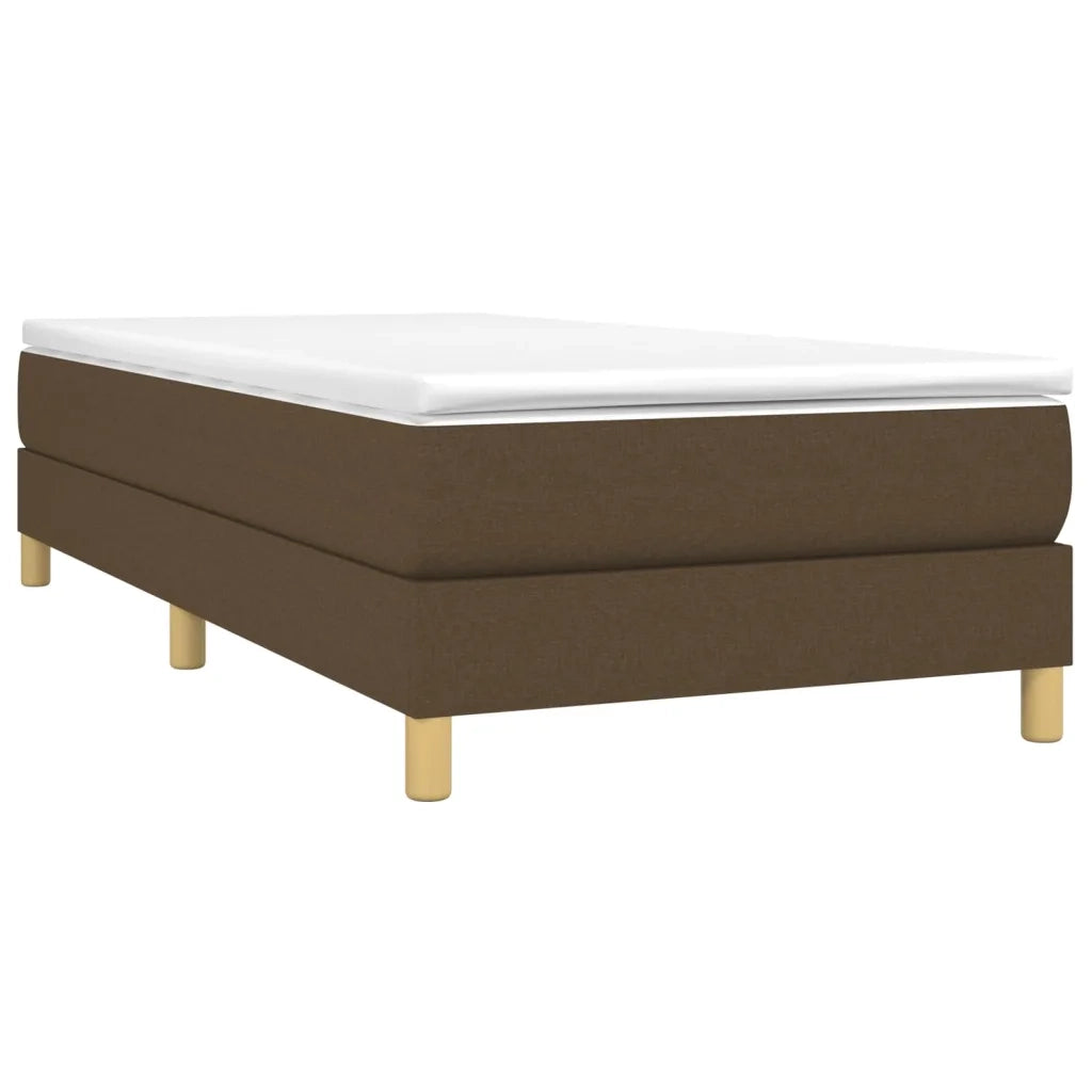 Giroletto a Molle Marrone Scuro 100x200 cm in Tessuto cod mxl 65314