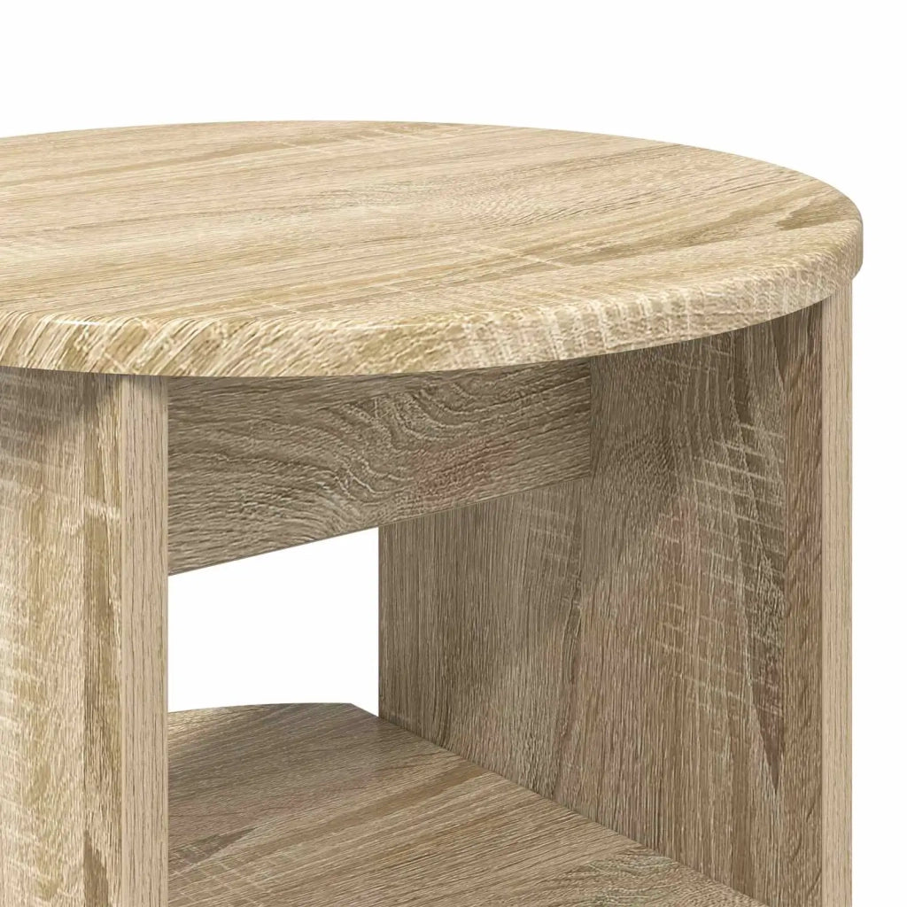 Mobile laterale 2 pcs Rovere Sonoma Ø40 x 50 cm 899821