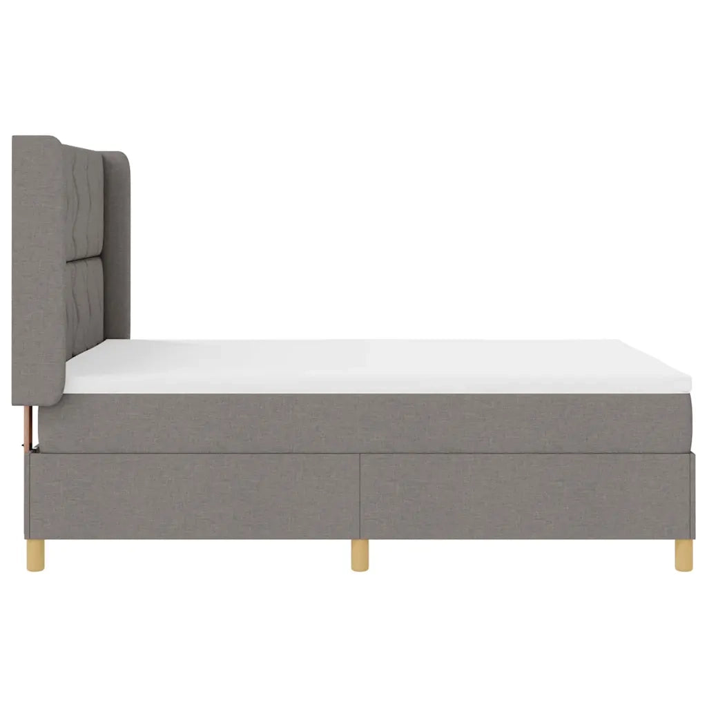 Letto a molle con strisce LED Talpa 140 x 190 cm Tessuto 3343753