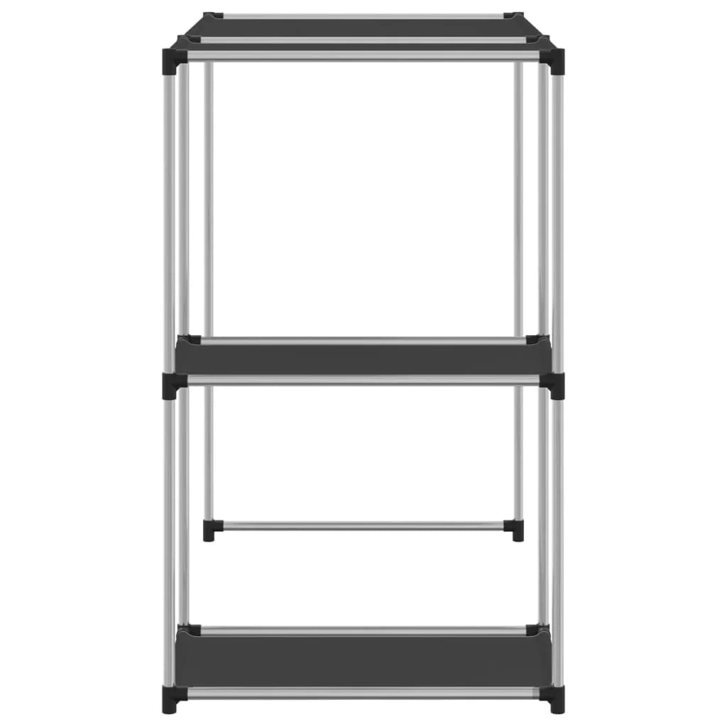 Scomparto portaoggetti per lavatrice 87 x 55 x 90,5 cm nero 02_0005496