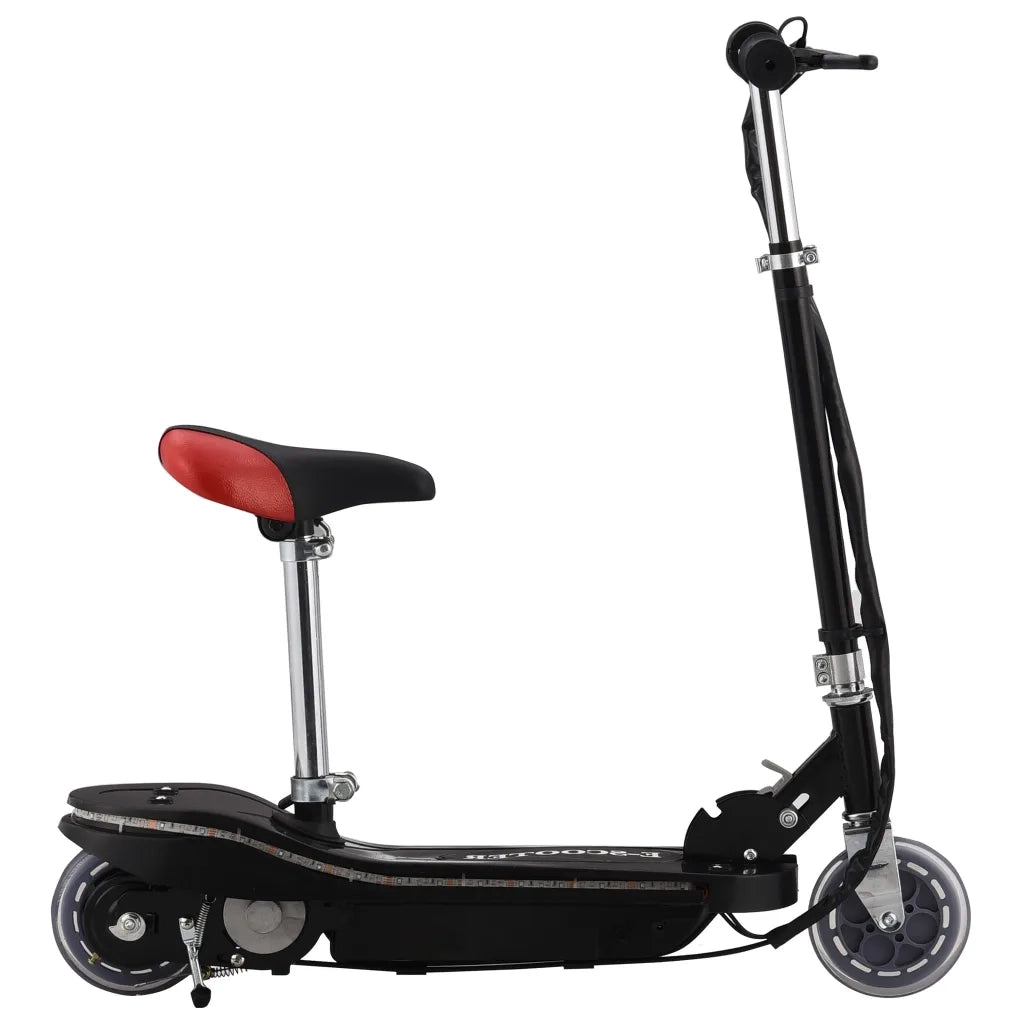 Monopattino con Sella e LED 120 W Nero CFW6147187