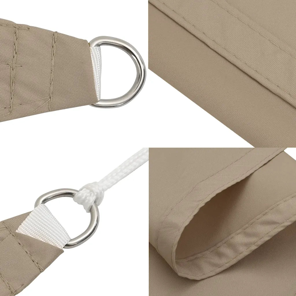 Parasole a Vela Oxford Triangolare 3,5x3,5x4,9 m Talpa