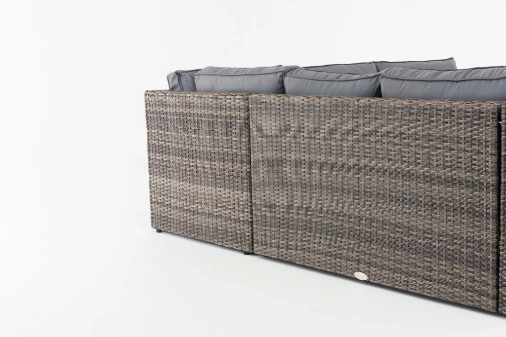 Set divano angolare Liberi 5mm grigio ferro 1