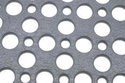 MAURY'S TAPPETO VASCA 74X36CM GRIGIO