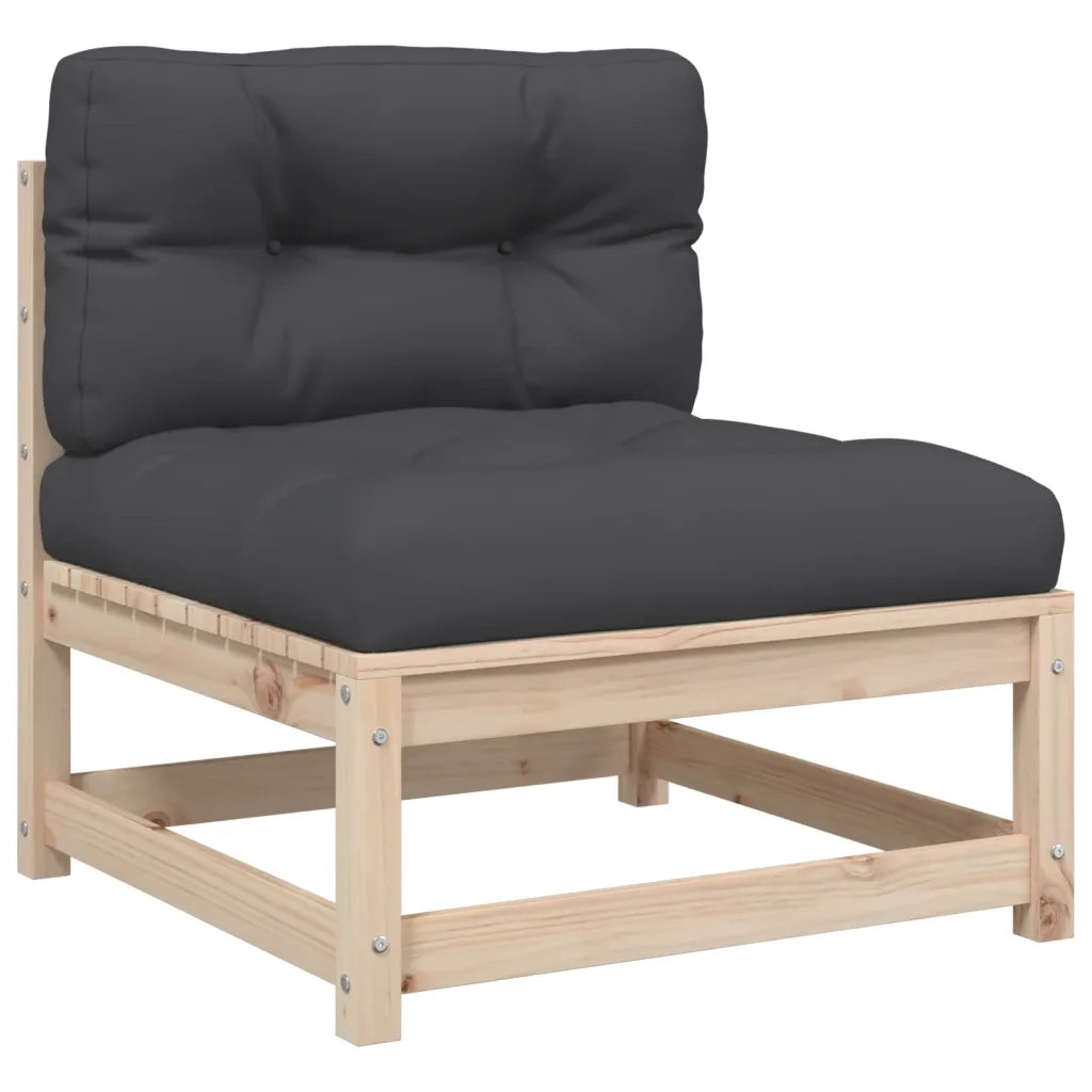Set Divani da Giardino 8 pz con Cuscini Legno Massello di Pino 3299323