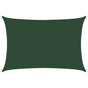 Vela Parasole | Telo Ombra | Vela da ombra 160 g/m2 Verde Scuro 4x5 m in HDPE