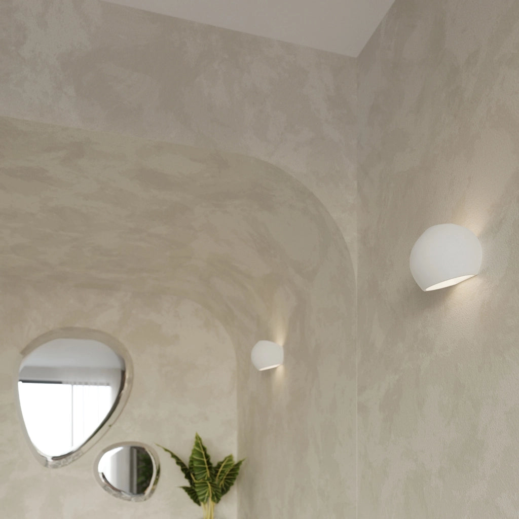 Applique in ceramica ORBITA Pure Lume E27 bianca IP20