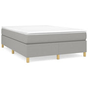 Letto matrimoniale | Letto per adulti | Struttura Letto a Rete a Molle Grigio Chiaro 140x200 cm Tessuto
