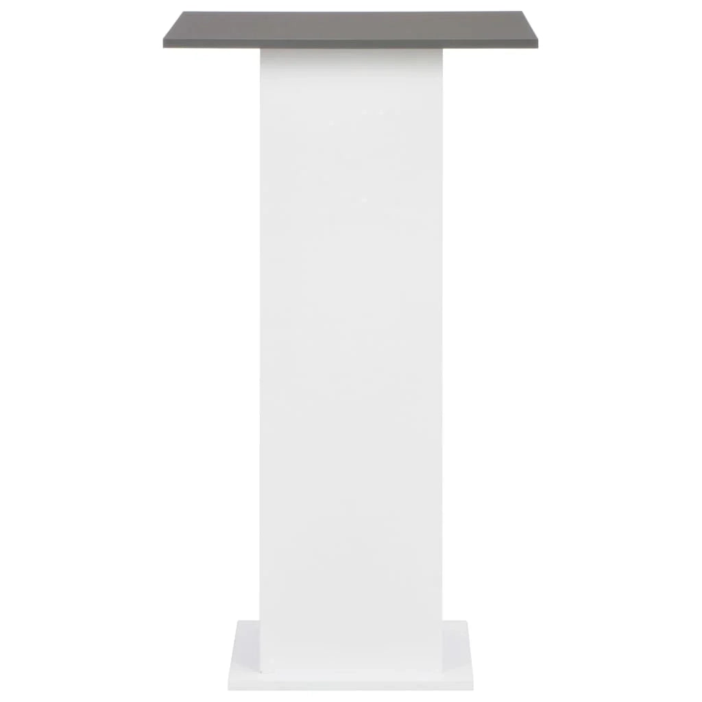 Tavolo alto stile bar/bistrot bianco 110 cm 0902057