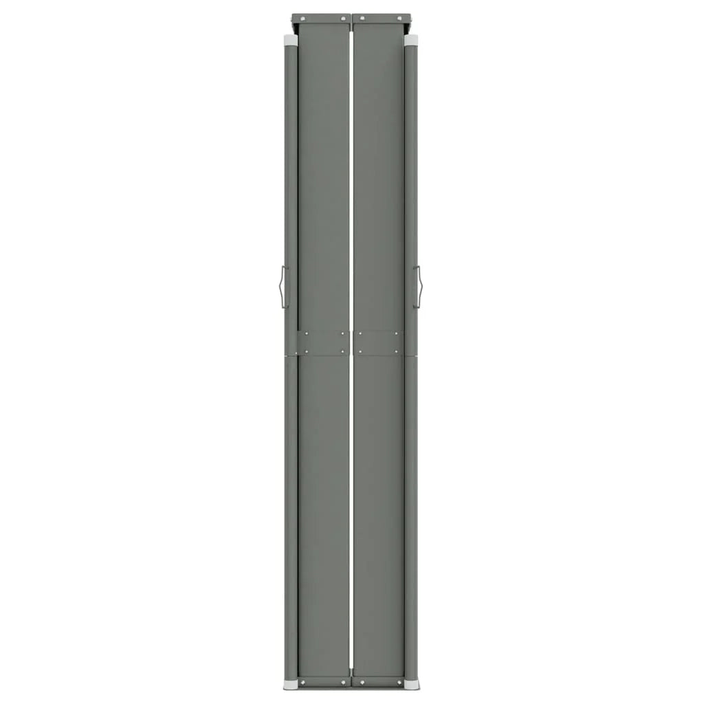 Tenda da sole laterale retrattile/schermo privacy per patio giardino terrazza balcone schermo blu 220 x 600 cm 02_0007151