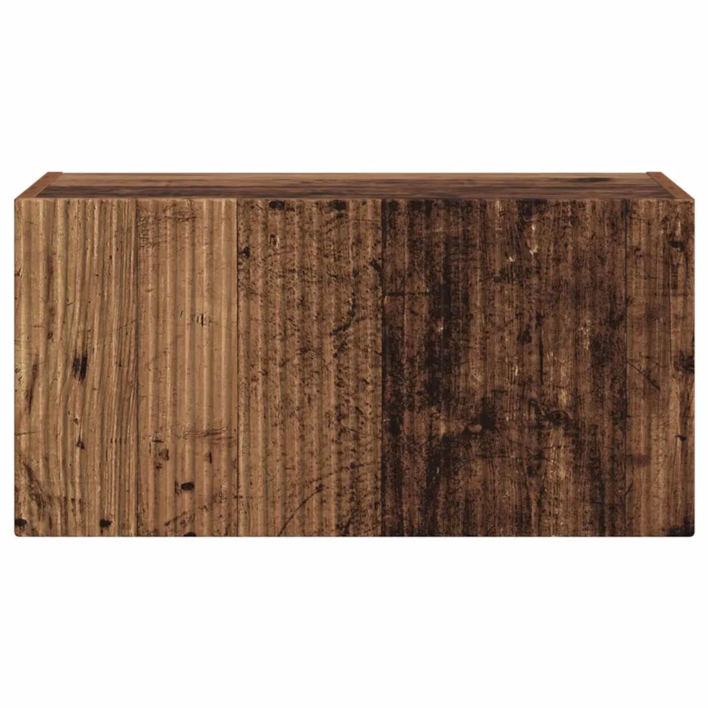 Mobile TV da parete-Mobile TV a Muro-Credenza TV Legno vecchio 60 x 31 x 29.5 cm 502820